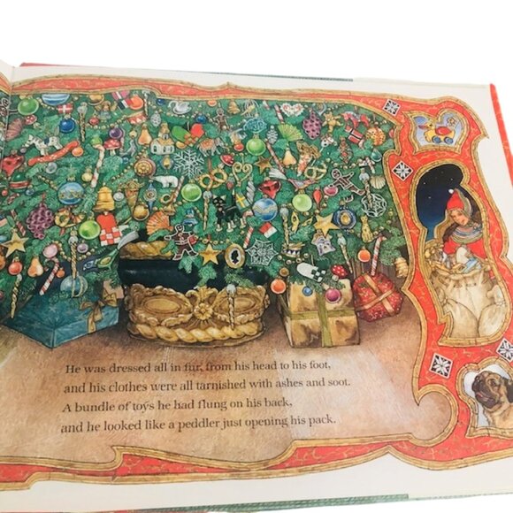 Vintage The Night Before Christmas by Jan Brett 2011 - Picture 4 of 5